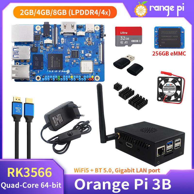 Rockchip Rk3588 Development Board - 오렌지 파이 3B 8GB 4GB 2GB