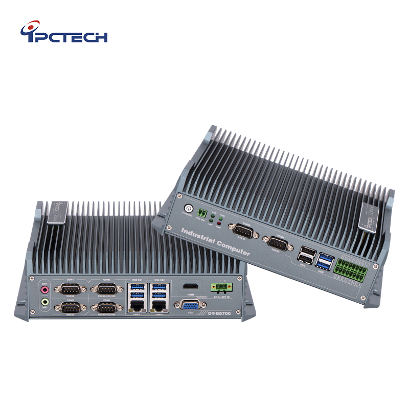 Fanless Industrial Pc Rs485 Core I7 - GPIO, RS232, RS485, 듀얼 LAN을 지원하는