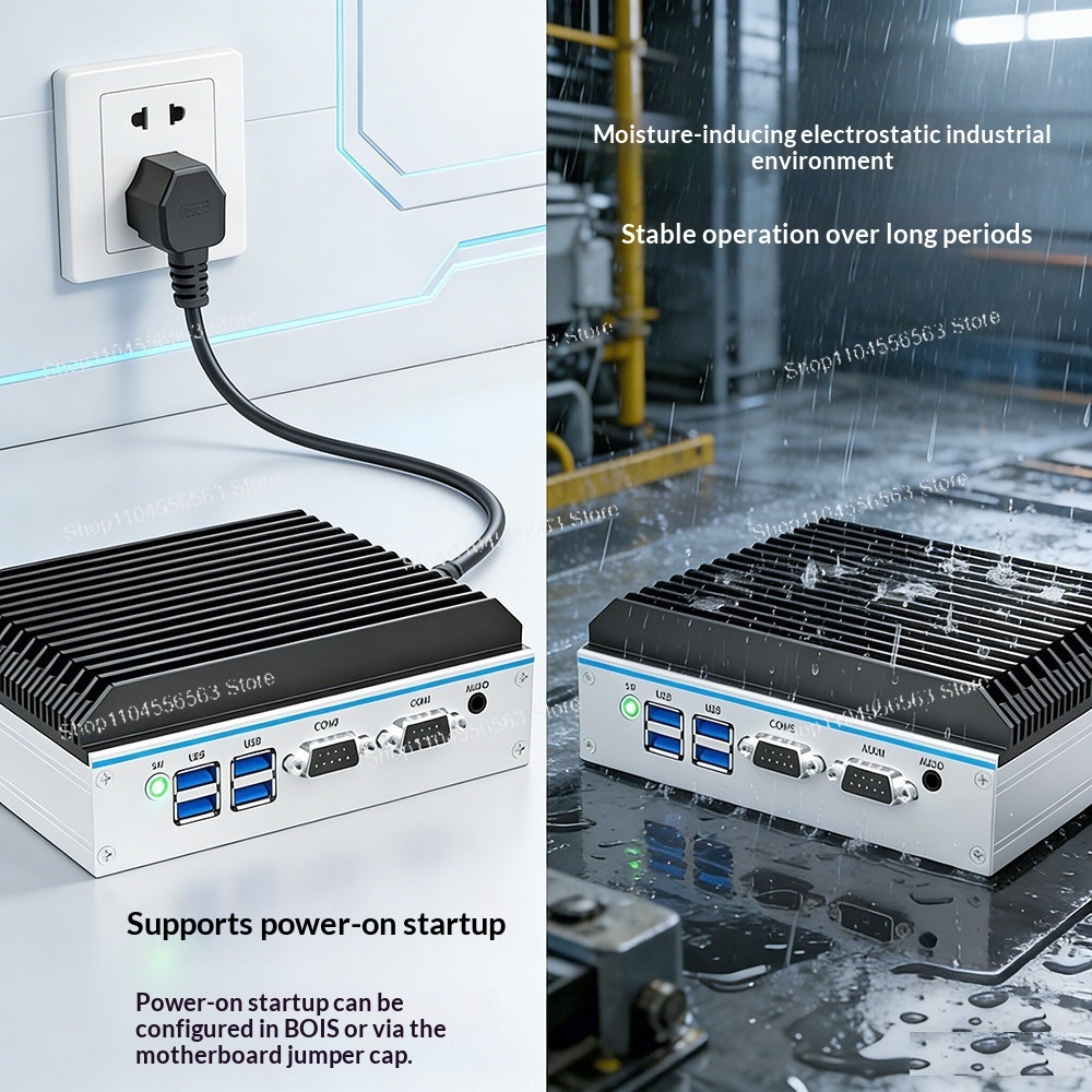미니 산업용 PC, N100 쿼드 코어, 듀얼 LAN, - Fanless Industrial Pc Rs485 Core I7 리뷰 및 가격